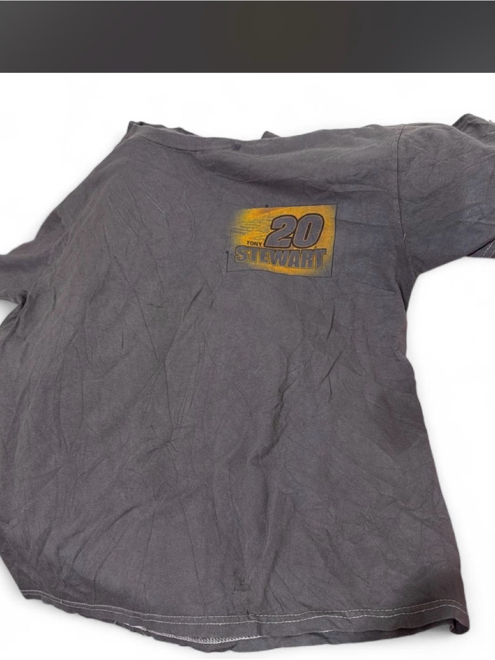 No. 20 Graphic Crewneck T‑Shirt - Charcoal